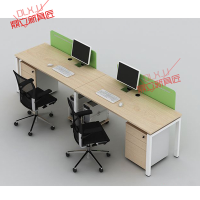 上海办公家具办公桌屏风隔断办公桌2人组合卡座职员工作位电脑桌