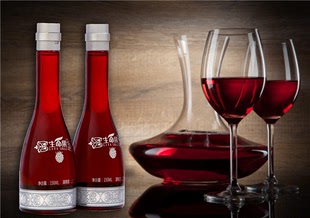 生命果树莓果酒发酵酒150ml*1瓶装 水果红酒原纯浆包邮礼盒包装