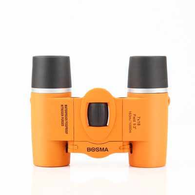 博冠（BOSMA）冲浪双筒望远镜儿童学生入门推荐7x18雨滴版