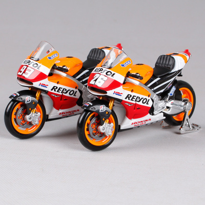 Maisto/美驰图仿真合金摩托车模型1:18本田MotoGP赛车模型摆件26#