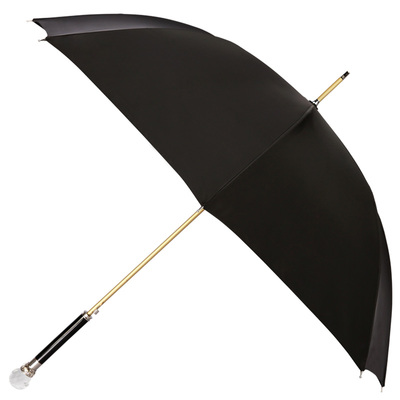 MissRain雨伞轻奢英伦风水晶头直杆伞创意长柄伞男女潮双人伞