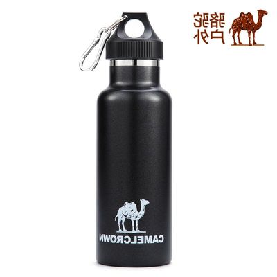 骆驼户外水壶 野营出游装备 0.5L保温水壶宽口金属不锈钢水瓶