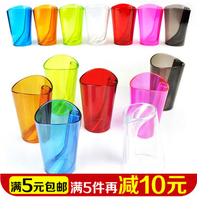 创意情侣洗漱杯套装塑料漱口杯 韩国简约刷牙杯子 家用欧式牙缸杯