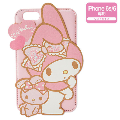 日本代购Sanrio苹果iPhone6s/6 超可爱立体造型 手机壳皮套Melody