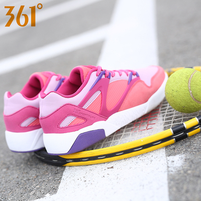 361女鞋板鞋2016秋季新款361度运动鞋子低帮透气韩版潮休闲滑板鞋