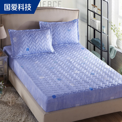 国爱科技床笠单件加厚夹棉床垫套床单1.8米席梦思床垫保护套床罩