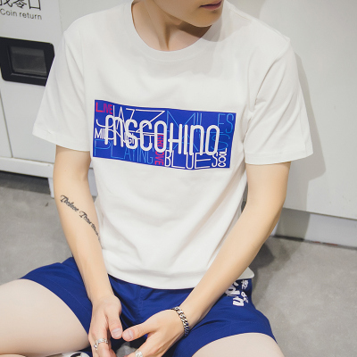 男士2016新款夏装短袖t恤夏季青少年韩版半袖体恤夏天男装衣服潮