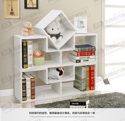 宜家家具创意置物架隔板 组合书架 展示架时尚简约陈列架 储物架