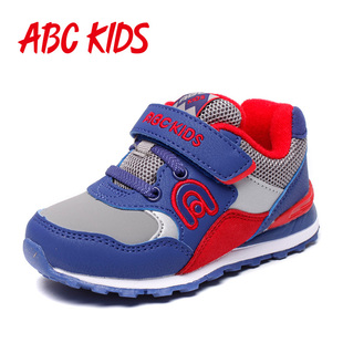 ABC童鞋 正品2016冬季新款男童休闲鞋儿童运动鞋男童棉鞋中小童潮