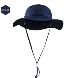 新款户外防晒遮阳防水速干帽子男女士盆帽渔夫帽可折叠旅游钓鱼帽