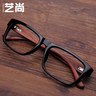 眼镜框女韩版潮复古眼睛框镜架男可配成品全框近视眼镜文艺木质