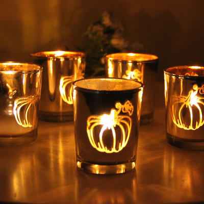 欧式创意烛台高档电镀玻璃蜡台烛灯烛杯 酒吧会所浪漫漫装饰摆件