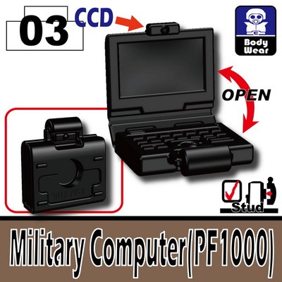 Minifig.cat 乐高人仔兼容配件 第三方武器 PF1000 战术电脑 MC5A