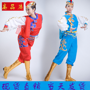 蒙古族筷子舞服装民族服装女装蒙古族演出服舞台表演服蒙族腰鼓服