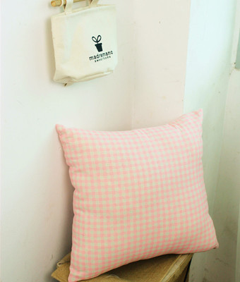 粉色 田园 宜家 抱枕 靠枕 抱枕套 不含芯 沙发靠垫  定制 包邮