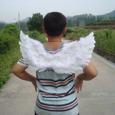 万圣节儿童婚庆花童扮演道具儿童成人翅膀天使的翅膀恶魔