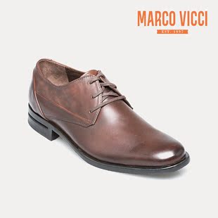 MARCO VICCI绅士皮鞋 商务正装 日常工作百搭牛皮男鞋M4212