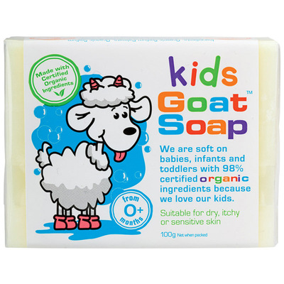 澳洲代购 Goat Soap Kids 山羊奶皂儿童专用原味100g