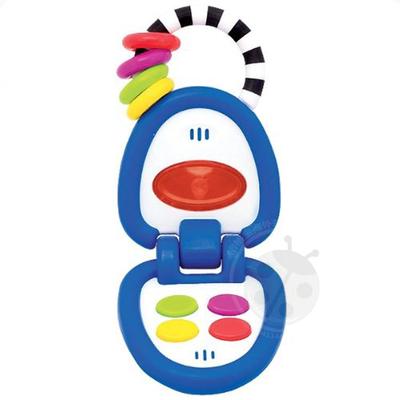 海外代购正品sassy婴幼儿童宝宝按键英语发声音乐电话机进口玩具