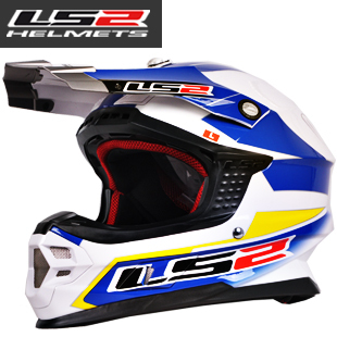 超酷LS2高端专业玻璃钢纤维越野盔摩托车越野车头盔冬盔安全男款