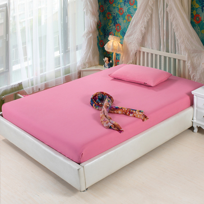 金帝柔床笠单件加厚床罩1.8米床磨毛防滑床垫保护套1.5米床套