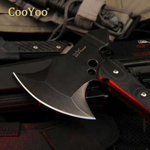 CooYoo AX-P Power战术斧 营地斧Herman 签名限量版 户外斧头