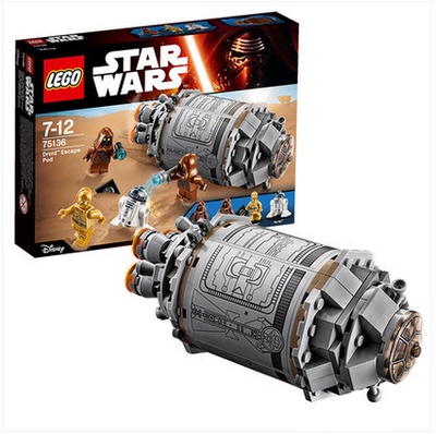 乐高星球大战75136机器人逃生舱 LEGO STAR WARS积木玩具收藏拼插