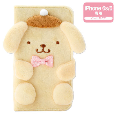 日本代购Sanrio卡通苹果iPhone6s/6 立体造型 毛绒绒手机壳保护套