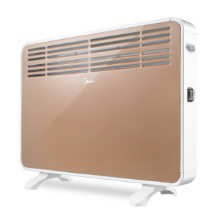 美的取暖器NDK20-16H1W居浴两用浴室防家用速热立式办公电暖器