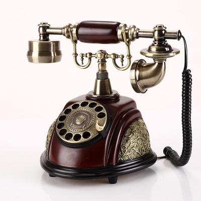 悦旗仿古电话机欧式复古董时尚创意电话机家用固话座机电话机包邮