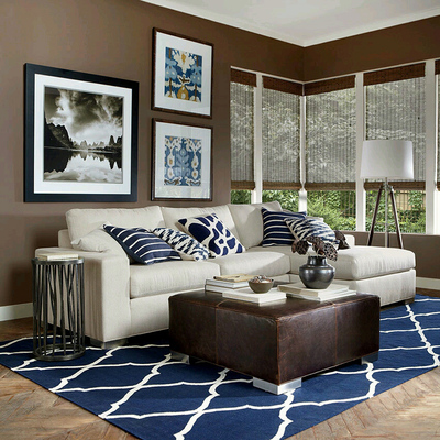 简约现代时尚欧式地毯客厅沙发茶几地毯卧室床边地毯手工地毯定制