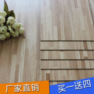 环保PVC塑胶木纹地板家用防水加厚耐磨地胶地砖石塑地板革片材2mm