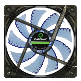 GAMEMAX电脑机箱12CM机箱风扇 红/蓝/绿 LED调速双接口超静音正品