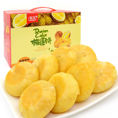 慕滋榴莲饼越南风味特产零食品 礼盒装整箱1000g 糕点