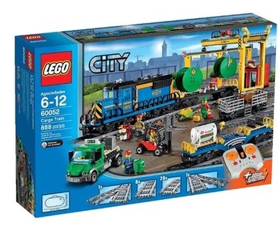 LEGO 乐高 60052 货运火车 电动遥控火车轨道套装 正品全新现货