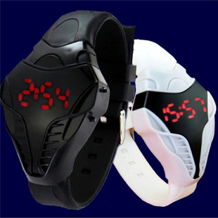 创意泰坦蛇形LED表学生手表男眼镜蛇nba手表电子表男表 蛇头表