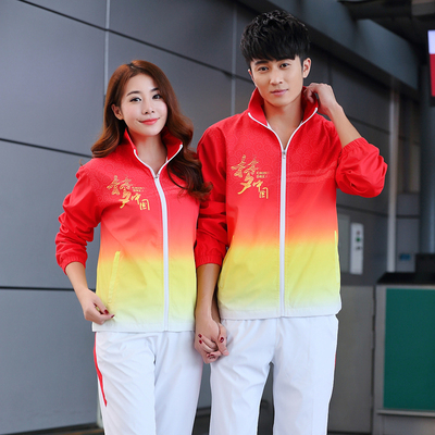 中国队运动套装国家队运动服男女款学生校服比赛领奖服出场服批发