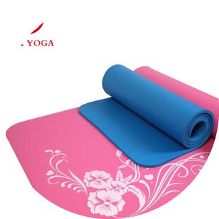 瑜伽垫加宽80初学者用加厚10mm加长防滑瑜珈垫无味健身垫子正品