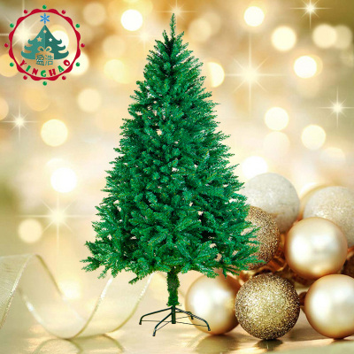 盈浩圣诞装饰品1.2米圣诞树套300头尖头餐加密树创意圣诞用品包邮