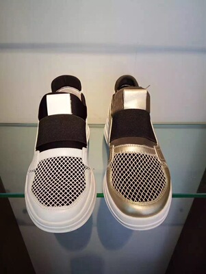 包邮 2016年香港潮牌KF专柜真皮运动鞋 欧美街头透气休闲跑步鞋