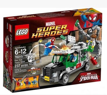 LEGO乐高76015 超级英雄 章鱼博士抢劫卡车 (全新现货正品)