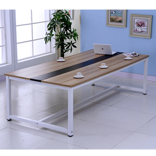 会议桌办公桌简约现代长条桌员工培训桌小型简易会议桌职员定做