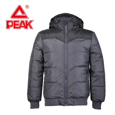 Peak/匹克2015年秋冬新品 男款 舒适保暖 运动厚棉夹克F544287