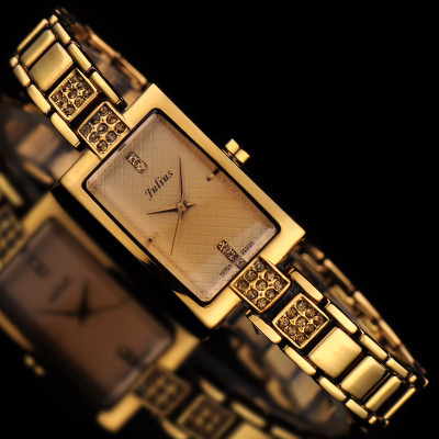 天猫京东机械手表阿天玛梭尼款潮品镶钻星冠亚时奢华手表优雅女表
