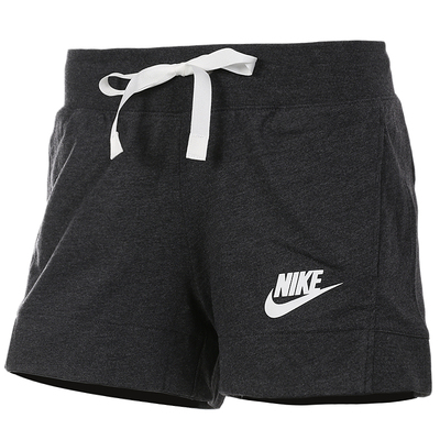 Nike耐克2017夏新款女子运动休闲针织透气热裤跑步短裤884363-032