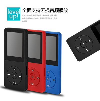无损录音笔MP5播放器新款运动MP3MP4超薄有屏学生p4外放随身听MP3