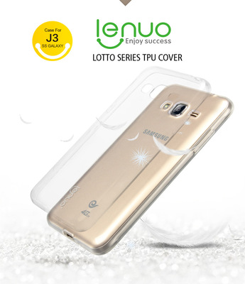 配件Lenuo 三星J3手机保护套 TPU透明保护壳 套 超薄外壳正品批发