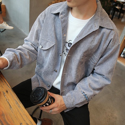 男士2016新款秋季薄款外套青年韩版修身夹克青少年学生衣服男装潮