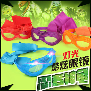 Funko POP TV TMNT忍者神龟4款忍者神龟面具眼罩眼镜酒吧派对装扮
