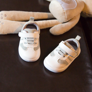 秋冬季儿童款小白机能男女运动0-1-3岁宝宝鞋子婴幼儿软底学步鞋